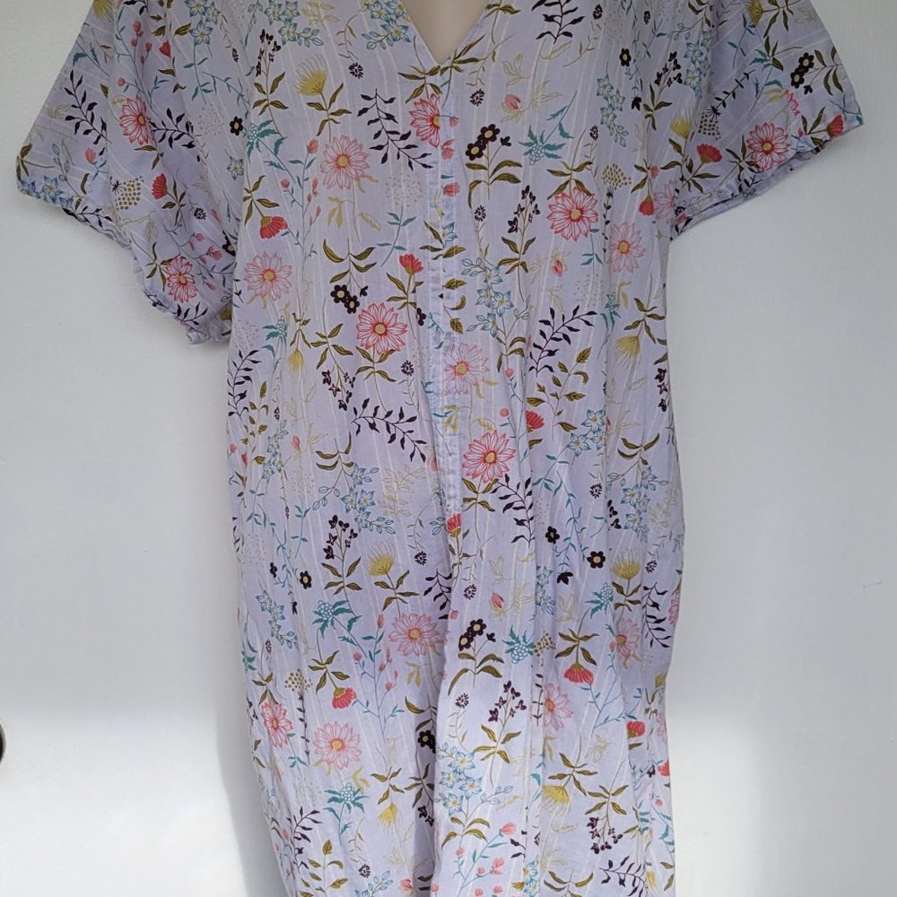 Floral Cotton Tunic
